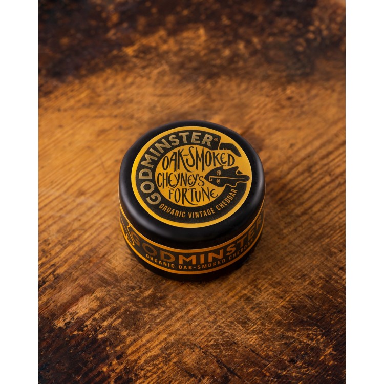 Godminster Oak-Smoked Cheyney’s Fortune Organic Cheddar