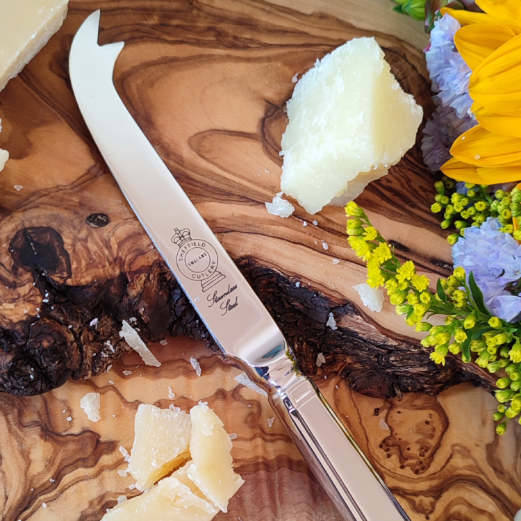 Handcrafted Stainless Steel Grecian Cheese Knife