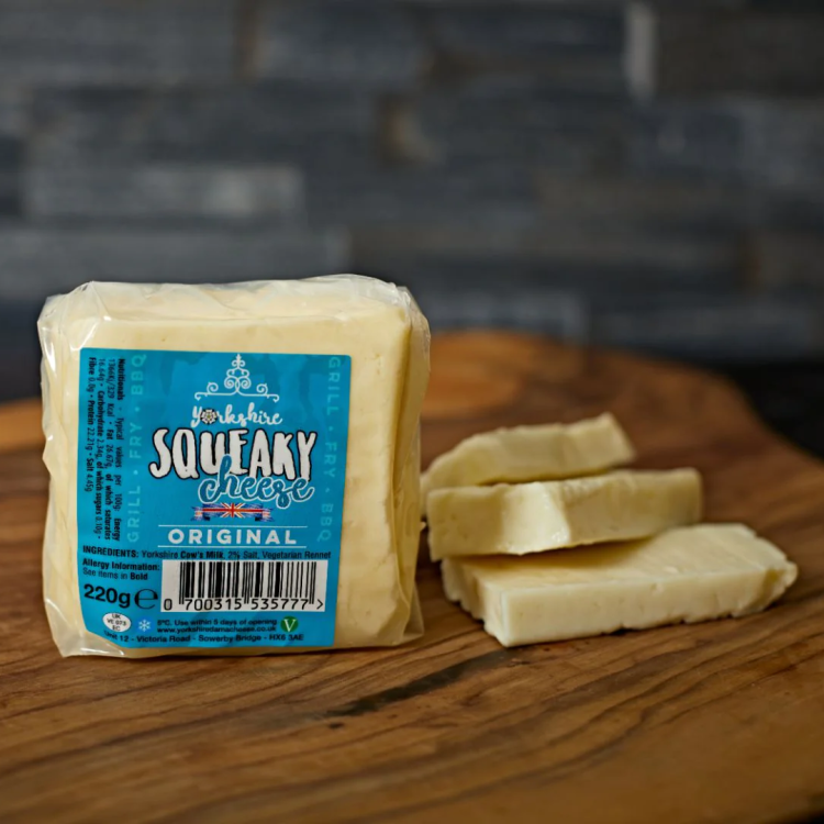 Yorkshire Squeaky Cheese - 220g
