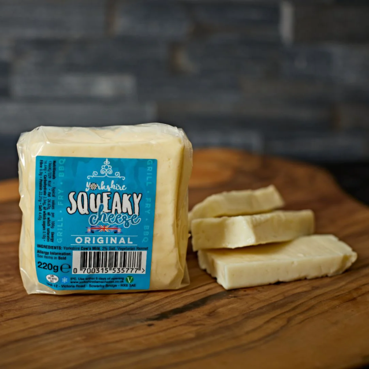 Yorkshire Squeaky Cheese - 6x 220g