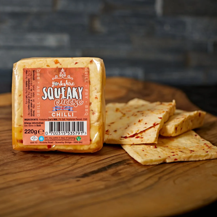 Yorkshire Squeaky Cheese Chilli - 220g