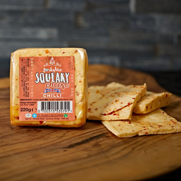 Yorkshire Squeaky Cheese Chilli - 6x 220g