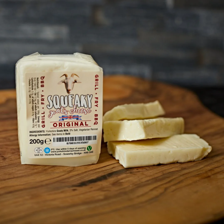 Yorkshire Squeaky Cheese Goat - 200g