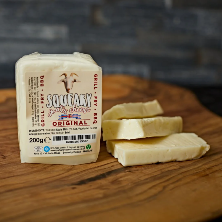 Yorkshire Squeaky Cheese Goat - 6x 200g