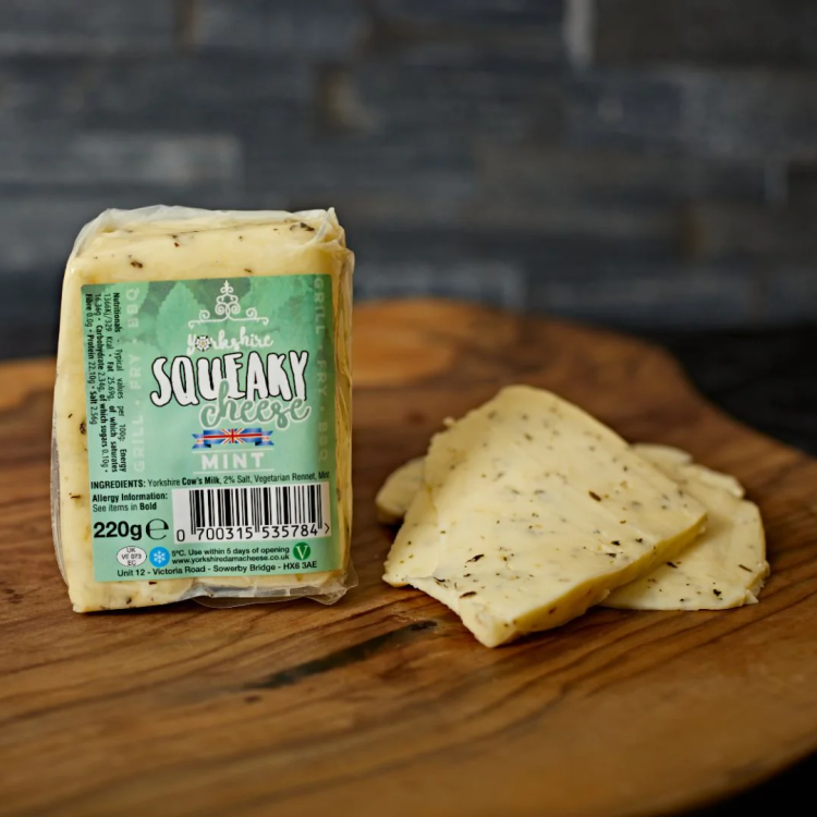 Yorkshire Squeaky Cheese Mint - 220g