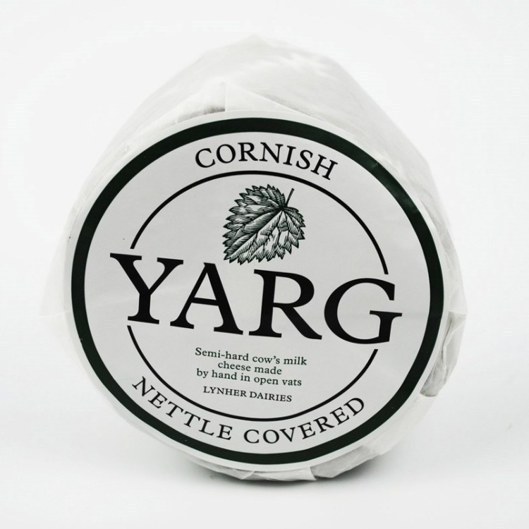 Lynher Dairies Cheese Co. Cornish Yarg Nettle Leaf