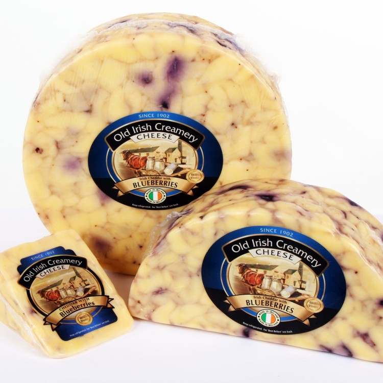 Old Irish Creamery Irish Cheddar with Blueberry