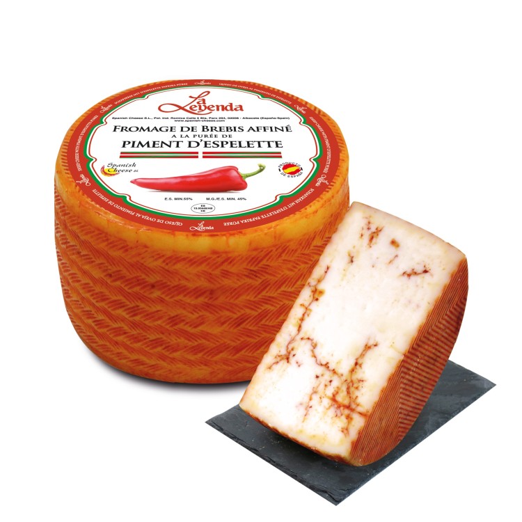 Manchego-style with Espelette Red Pepper