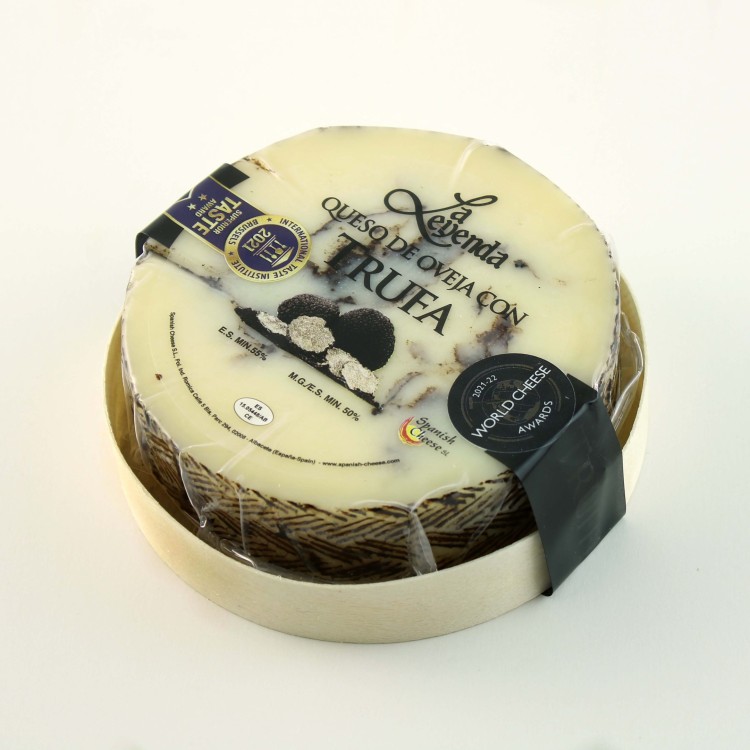 Pure Sheep Cheese (Manchego-style) with Truffle - 6x 190g