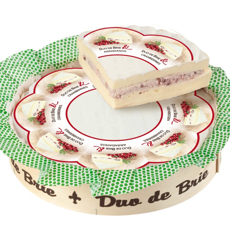 Duo Saveur Brie Cranberries - 1.25kg