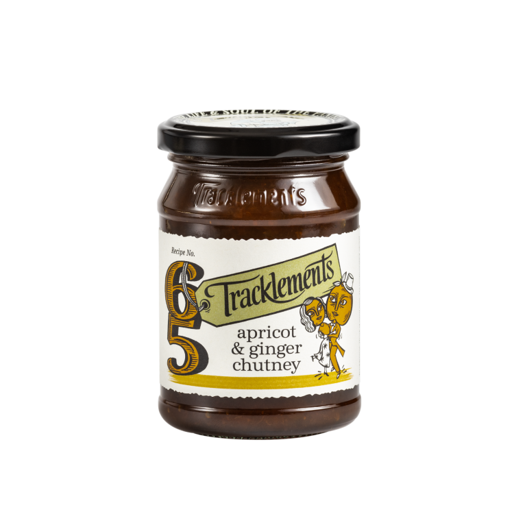 Tracklement's Apricot & Ginger Chutney (6 x 265g)