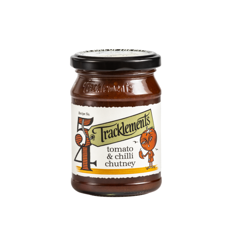 Tracklement's Tomato & Chilli Chutney (6 x 250g)