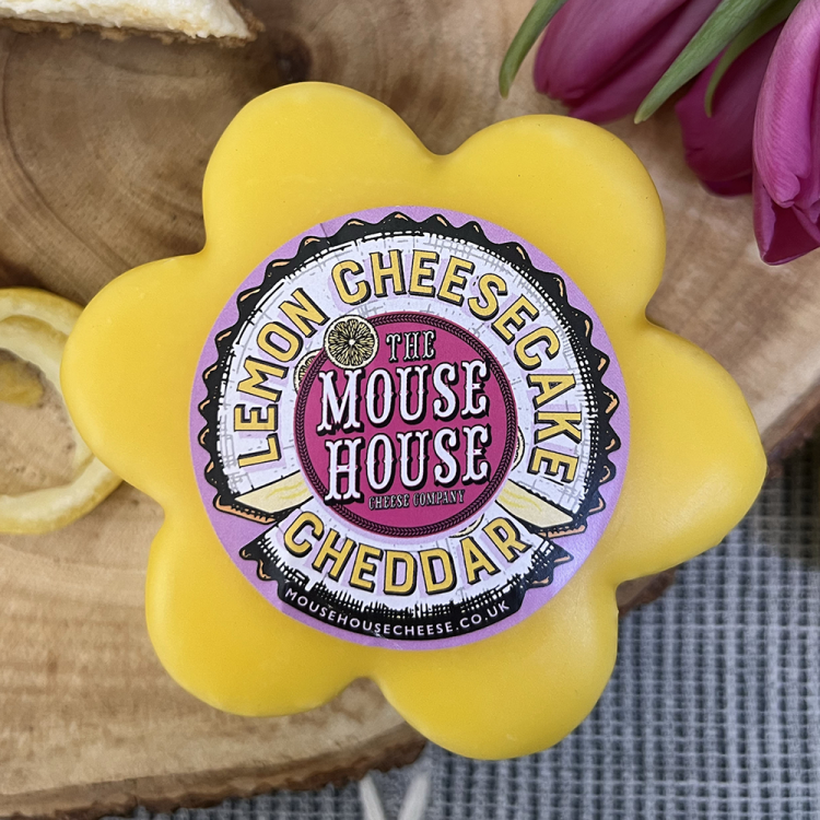 The Mouse House 'Limited Edition' Lemon Cheese Cake Cheddar - 6x 200g