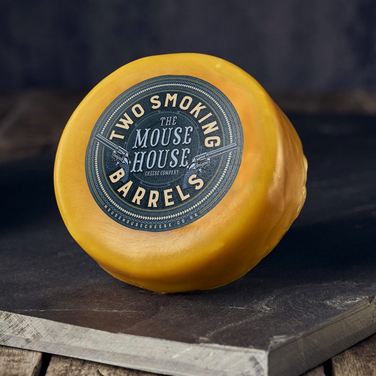 The Mouse House Two Smoking Cheddar – 200g