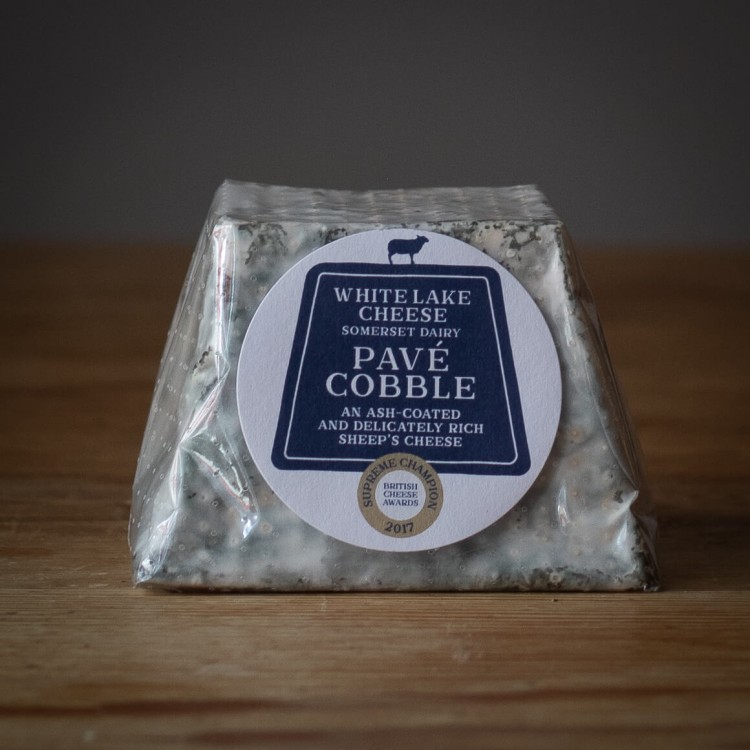 White Lake Dairy Pavé Cobble (Pyramid Sheep’s Cheese) - 200g