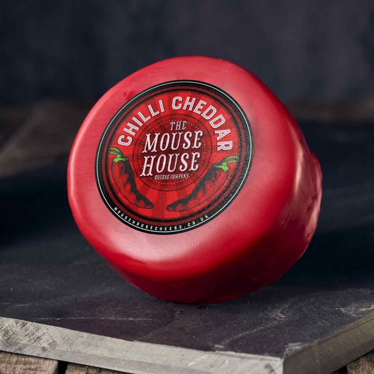 The Mouse House Chilli Cheddar - 6x 200g