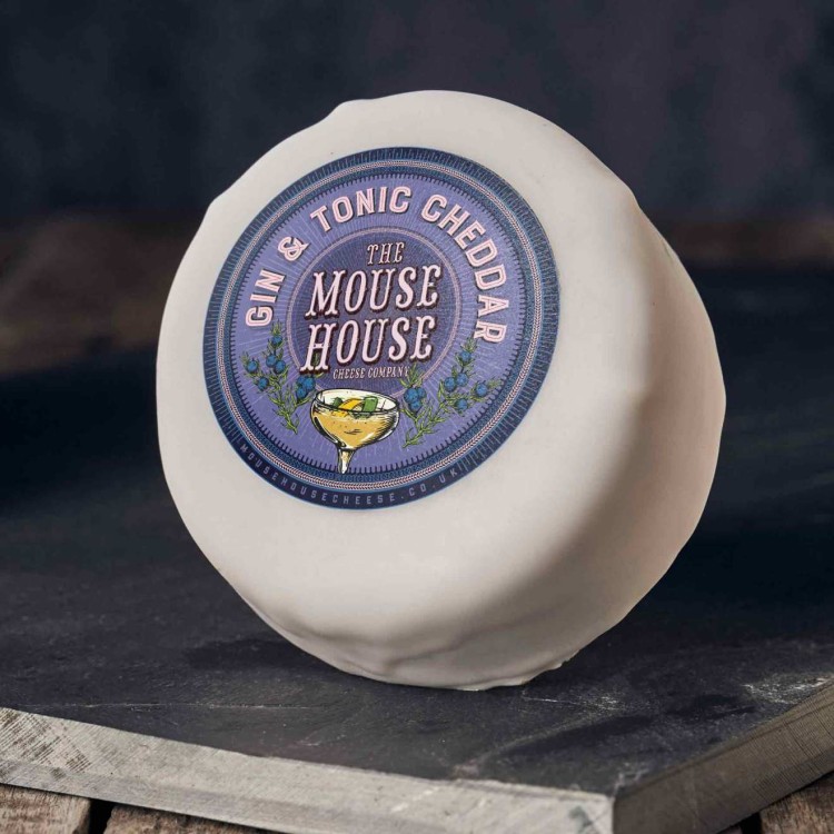 The Mouse House Gin & Tonic Cheddar - 6x 200g