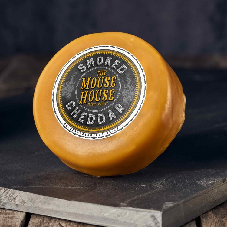 The Mouse House Smoked Cheddar - 6x 200g