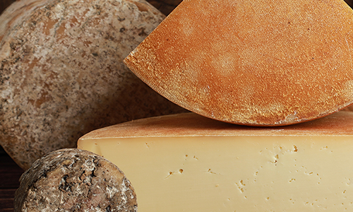 Our carefully selected Swiss collection features renowned favourites such as Emmental, Gruyère, and Raclette, as well as unique finds like Tête de Moine and Appenzeller.